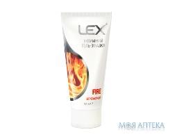 Гель-cмазка интимная LEX (Лекс) Fire разогревающая 50 мл