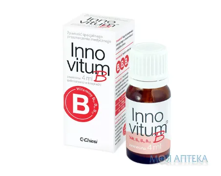 Інновітум B суспензія флакон з пробкою-крапельницею 4 мл