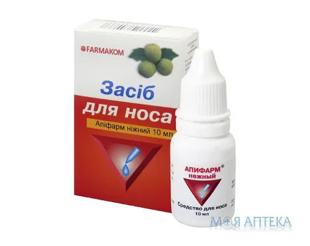 Апіфарм Ніжний краплі наз. по 10 мл у флак.