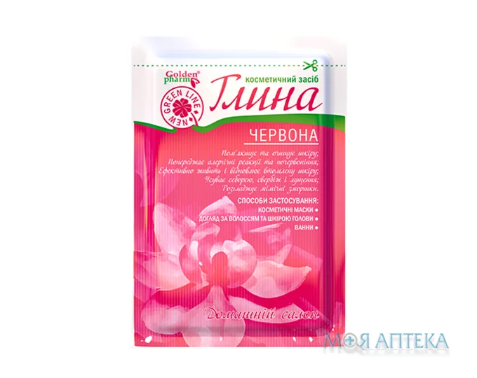 Глина червона косметична 60 г