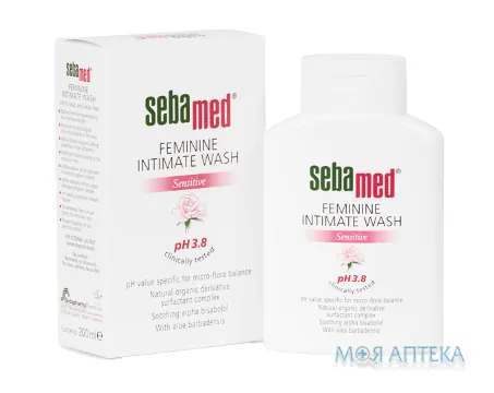 Себамед засіб д/інтимної гігієни д/жінок pH 3.8 200мл