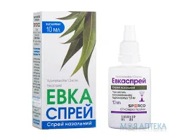 Евкаспрей спрей назал. 1 мг/мл контейнер з пробкою-розпил. 10 мл