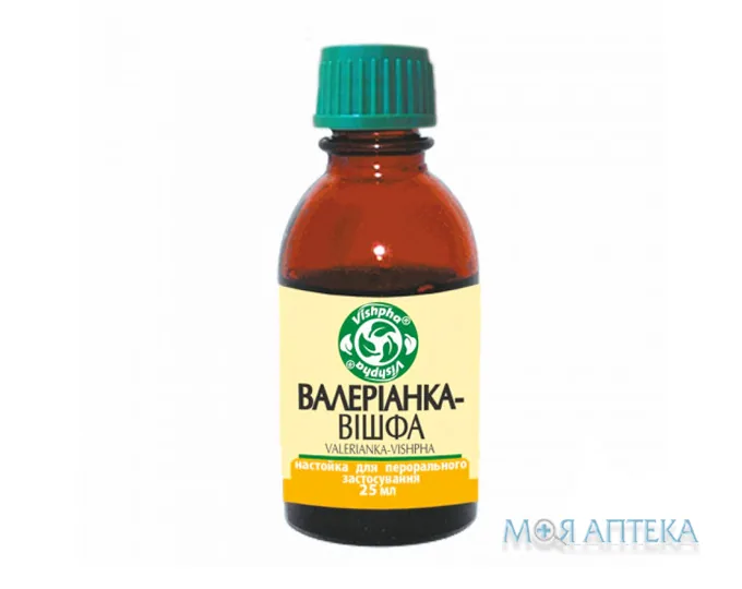 Валеріанка-Вішфа настойка д/перор. заст. по 25 мл у флак.