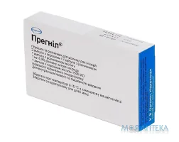 Прегніл пор. д/р-ну д/ін. 1500 МО фл., з розч. у фл. 1 мл, №3