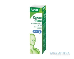 Ксило-Тева спрей наз., р-н 1 мг/мл по 10 мл у флак. скл. з дозат.