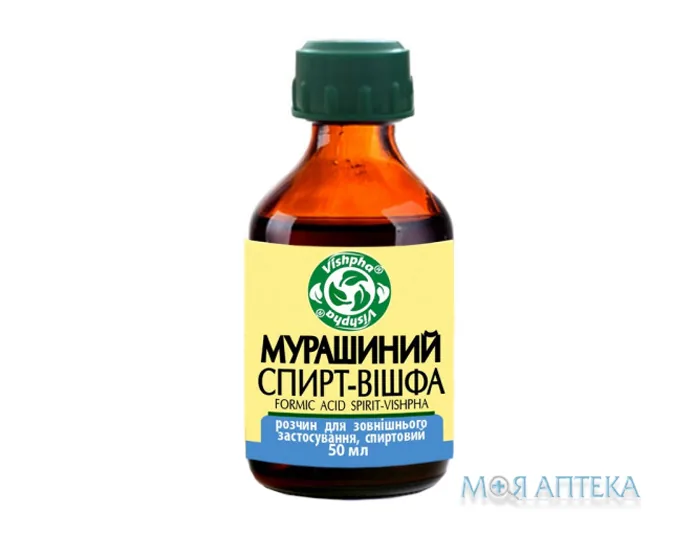 Мурашиний Спирт-Вішфа р-н спирт. д/зовн. заст. фл. 50 мл