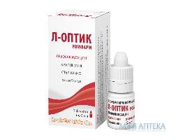 Л-Оптик Ромфарм краплі очні р-н 5 мг / мл 5 мл фл.№1