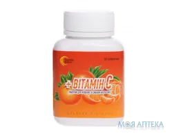 Вітамін C табл. для жув. зі смаком апельсину №30