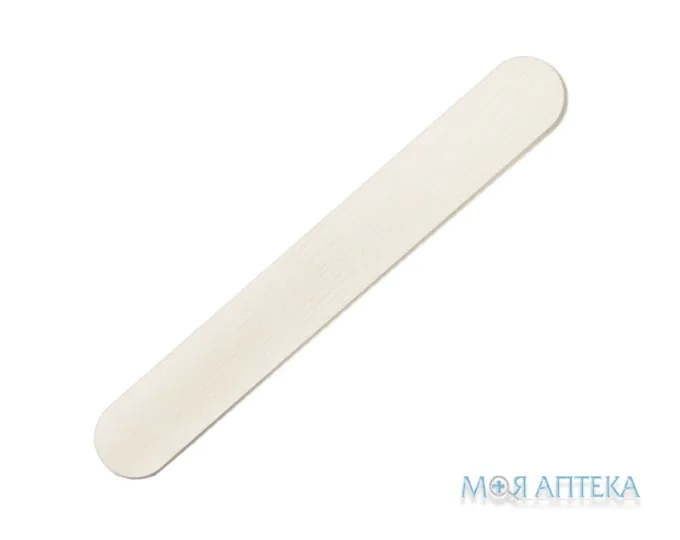 Шпатель Ларингологический (Шпатель Лор) Волес дерев., стер. (150х18х1,6 мм)
