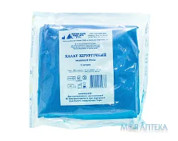 Халат медичний хірургічний стерильний ВІола XL 130х152 см СМС