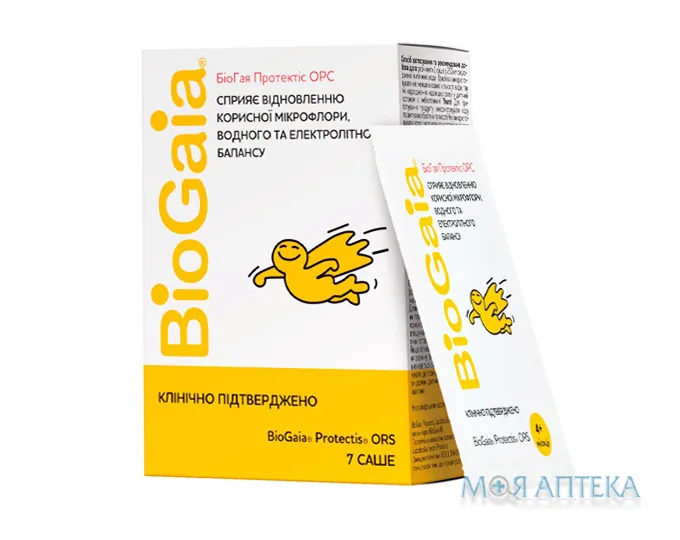 БіоГая Протектіс ОРС порошок д/приг. р-ну д/перор. заст. у саше №7