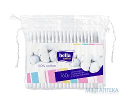 Ватные палочки BELLA (Белла) Cotton гигиенические в полиэтиленовой упаковке 160 шт
