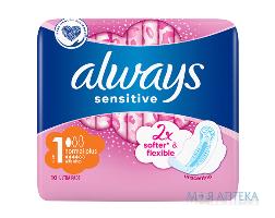 Прокладки Always Ultra Sensitive Normal Plus №10