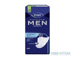 Прокладки урологические TENA (Тена) Men Active Fit Level (Мен Актив Фит Левел) для мужчин Level 1 24 шт