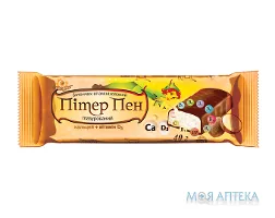 Батончик вітамінізований Пітер Пен з кальцієм, молглаз. глазур, 40 г