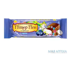 Батончик вітамінізований Пітер Пен чорниця, мол. глазур, 40 г