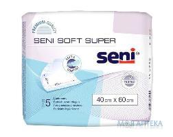 Seni Soft (Сені Софт) Пелюшки гігієнічні Super, 40 см х 60 см №5
