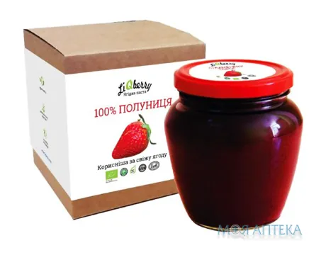 Паста З Полуниці Лікбері (LiqBerry) 0,55 л, скляна банка