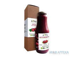 Паста З Брусниці Лікбері (LiqBerry) 1 л, скляна банка