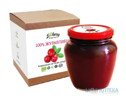 Паста З Журавлини Лікбері (LiqBerry) 0,55 л, скляна банка