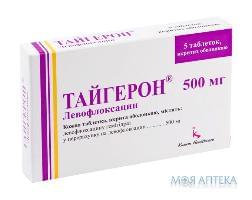 Тайгерон таблетки, в / о, по 500 мг №5 (5х1)