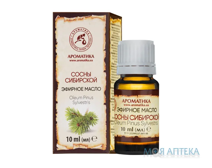 Олія ефірна Ароматика сосни сибірської 10 мл