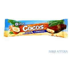 Батончик Cocos с кокосовой стружкой в кондитерской глазури