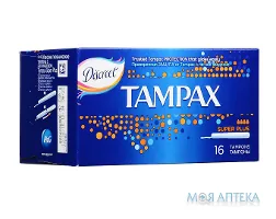 Тампони Tampax (Тампакс) Super Plus №16 з апл.