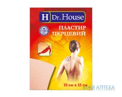 Пластир перцевий Dr. House (Доктор Хаус) перфорований 10 см х 15 см