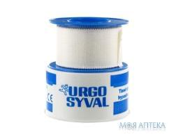 Пластир медичний URGOSYVAL (Ургосівал) 5 м х 2,5 см шовкова стрічка