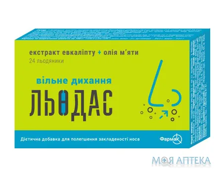 Льодас Вільне Дихання льодяники №24 (12х2)
