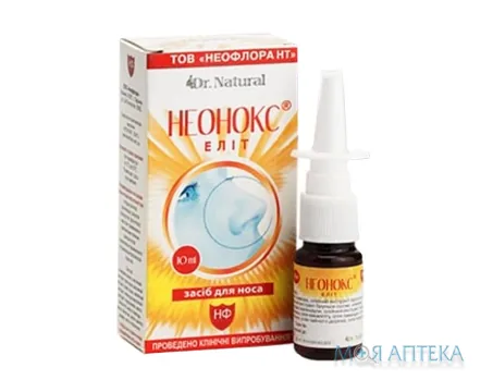 Неонокс Еліт краплі наз. по 10 мл у флак.