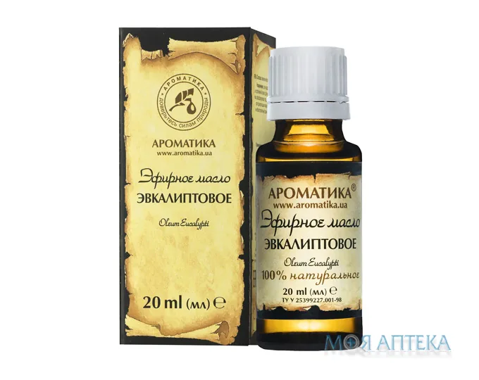 Олія ефірна Ароматика евкаліптова 20 мл