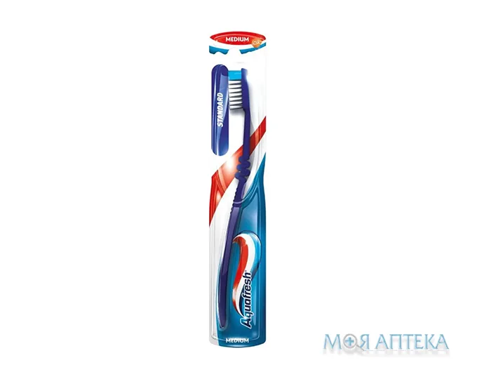 Зубна Щітка Аквафреш (Aquafresh) Standard Medium