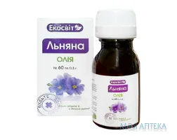 Масло З Насіння Льону желатинові капсули №60