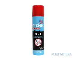 Пікнік (Picnic) Біо Ектів аерозоль від комарів і кліщів, 125 мл