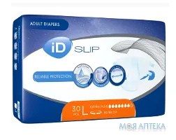Підгузки Для Дорослих Id Slip (АйДі Сліп) extra plus, L №30