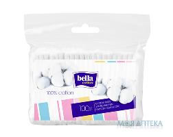 Ватные палочки BELLA (Белла) Cotton гигиенические в полиэтиленовой упаковке 100 шт