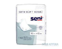 Seni Soft (Сені Софт) Пелюшки гігієнічні Basic 90 см х 60 см №10