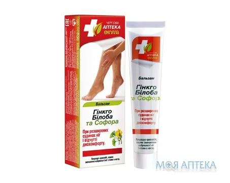 Чергова Аптека Бальзам Гінкго білоба і Софора 50 г
