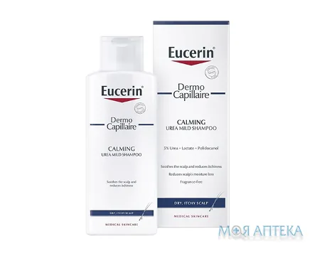 Eucerin Дермокапіляр Шампунь Заспокійливий 250 мл, для сухого волосся