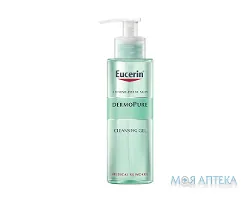 Eucerin ДермоП`юріфайєр Очищуючий Гель для вмивання 200 мл, д/проблемн. шкіри