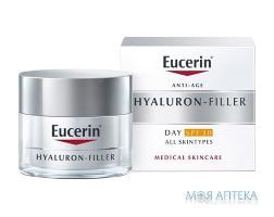 Eucerin 89769 Гиалурон-Филлер дневной крем против морщин для всех типов кожи с SPF 30