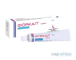 Форкал мазь, 3 мкг/г по 30 г у тубах