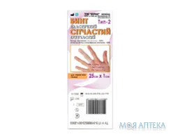 Бинт еластичний, сітчастий трубчастий 25х1см (палець) тип2, поліестер