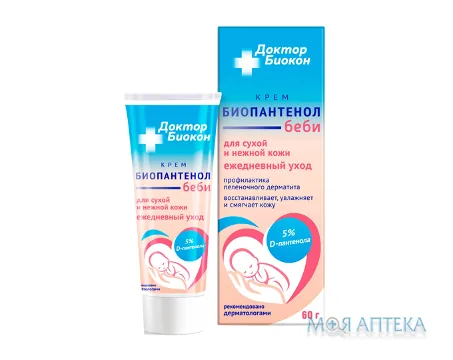 Біопантенол Беби крем 60 г, д/сух. ніжн. шкіри