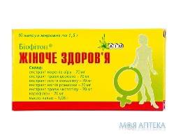 биофитон Женское здоровье капс. жир. 1,5 г №10