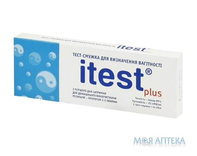 Тест для визначення вагітності Айтест Плюс (iTest Plus) смужка №1