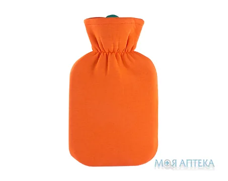 Грілка Гумова А2 чохол, помаран.