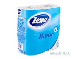 Рушники паперові ZEWA Плюс, білі, 2-шарові №2